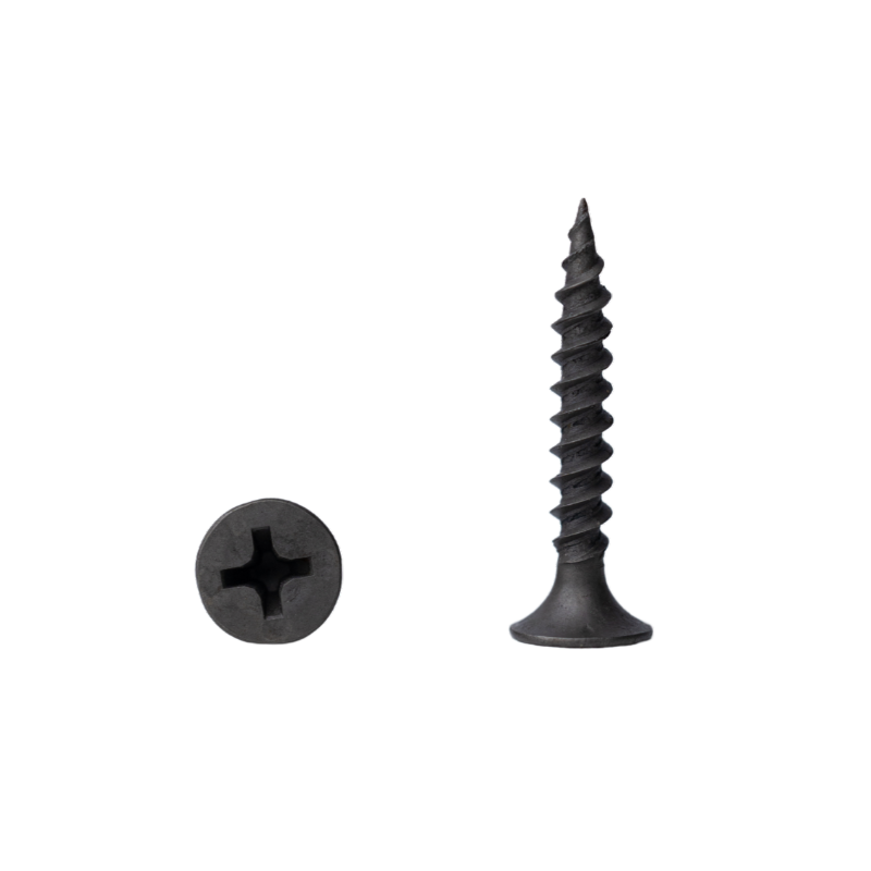 Рапиден винт с остър връх за монтаж на гипсокартонени плоскости към метална основа с дебелина до 0.7 mm.