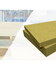 Каменната вата за покриви е един от най – използваните изолационни материали за плоски покриви.