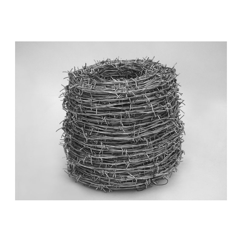 Нисковъглероден стоманен поцинкован бодлив тел