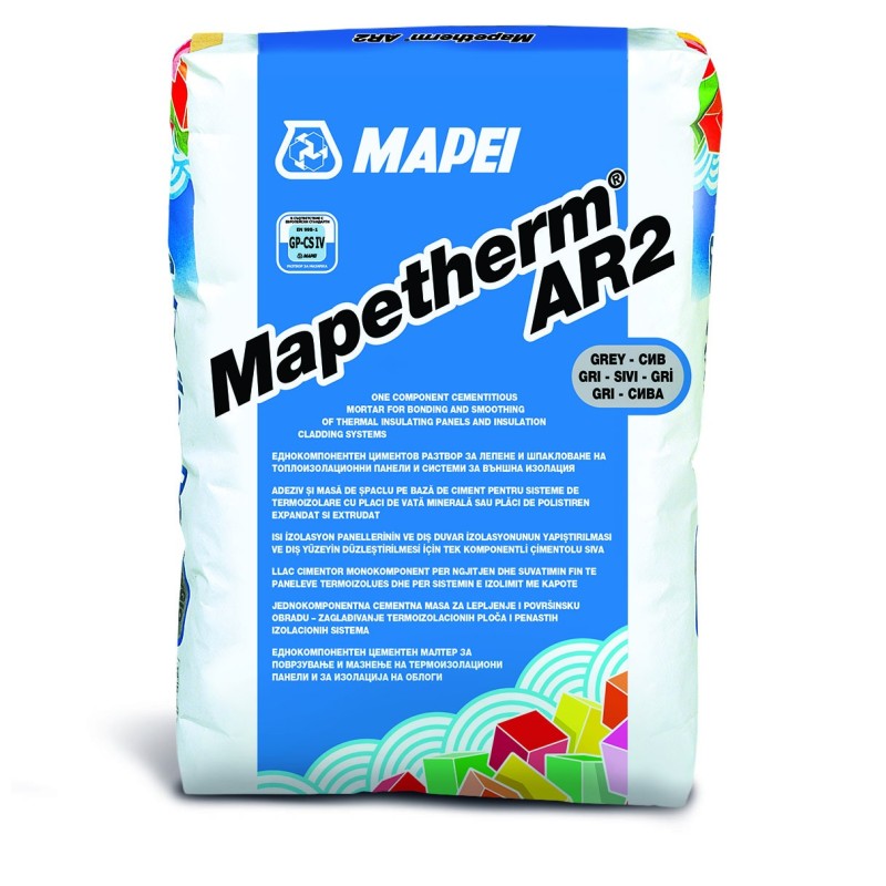 Лепило и шпакловка за топлоизолация  Мапей
